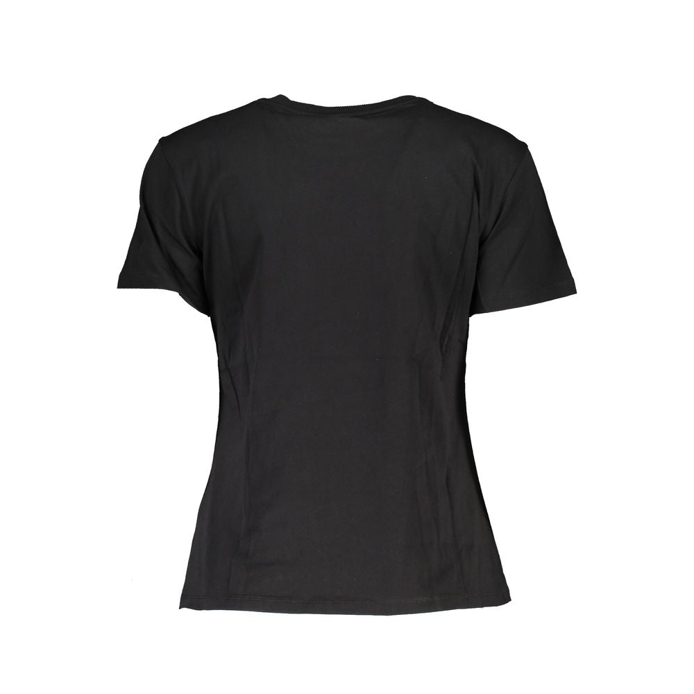 T-shirt en coton noir pour femme Patrizia Pepe