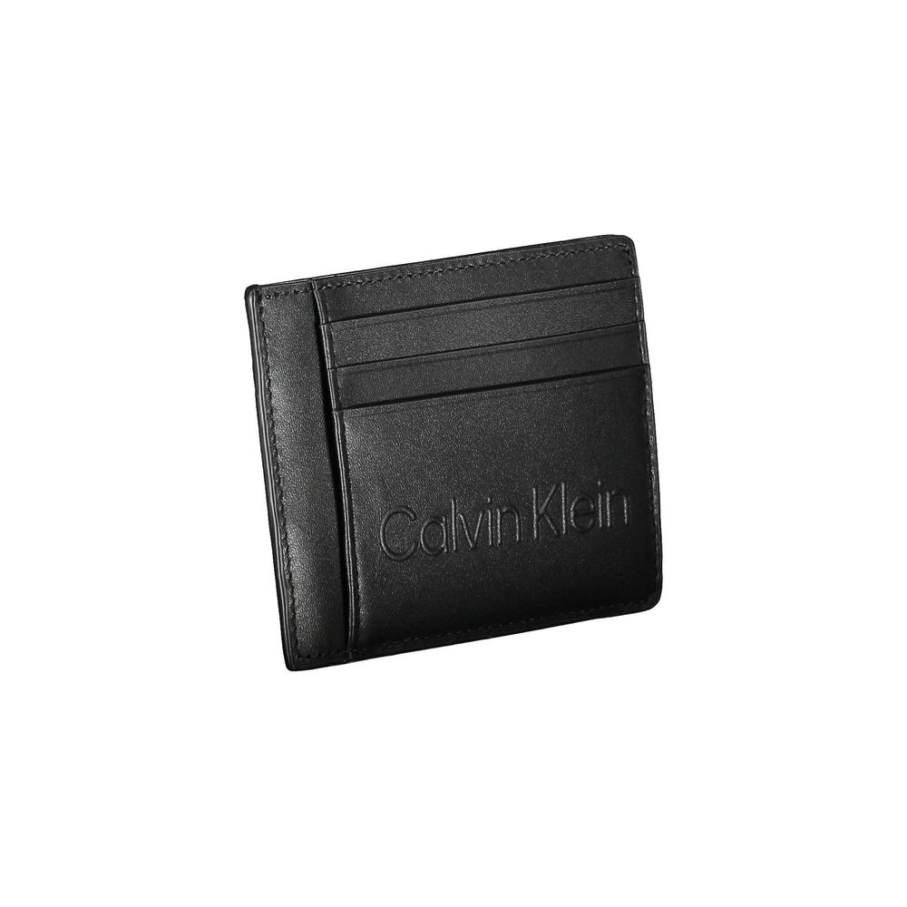 Portefeuille Calvin Klein en polyéthylène noir pour homme