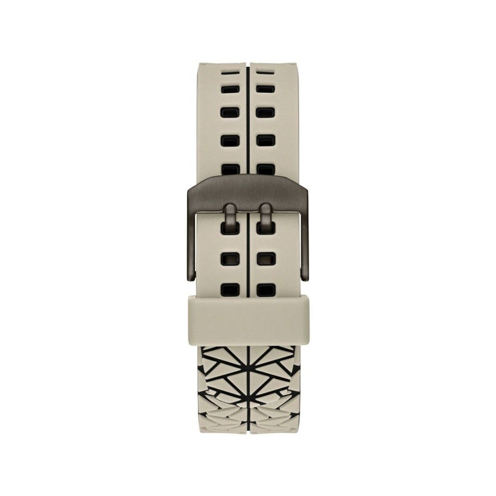 Guess – Beigefarbene Uhr aus Synthetik