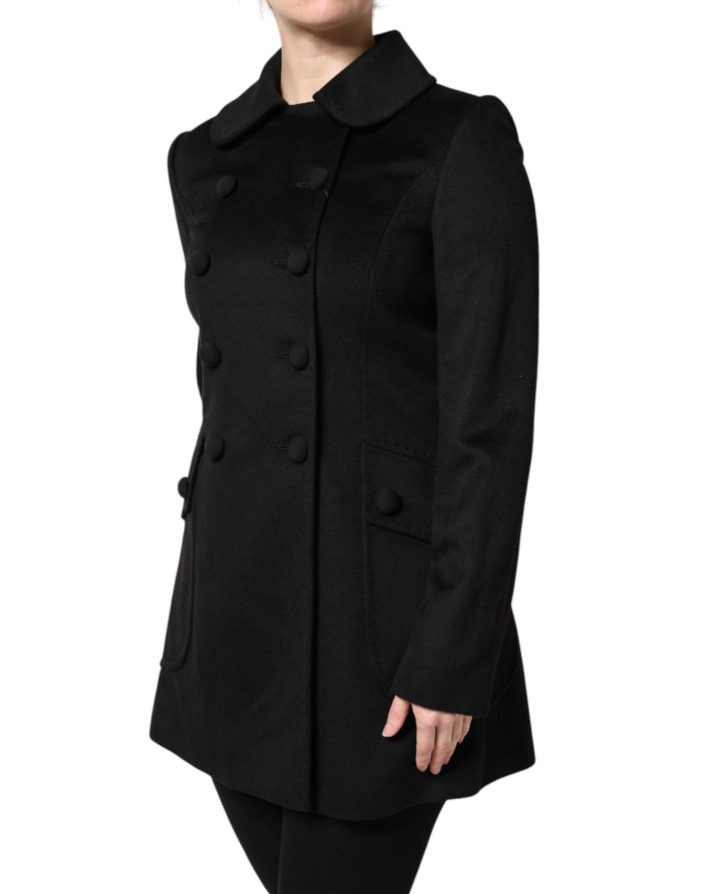 Veste de blazer Dolce & Gabbana Sartoria Italiano en laine noire