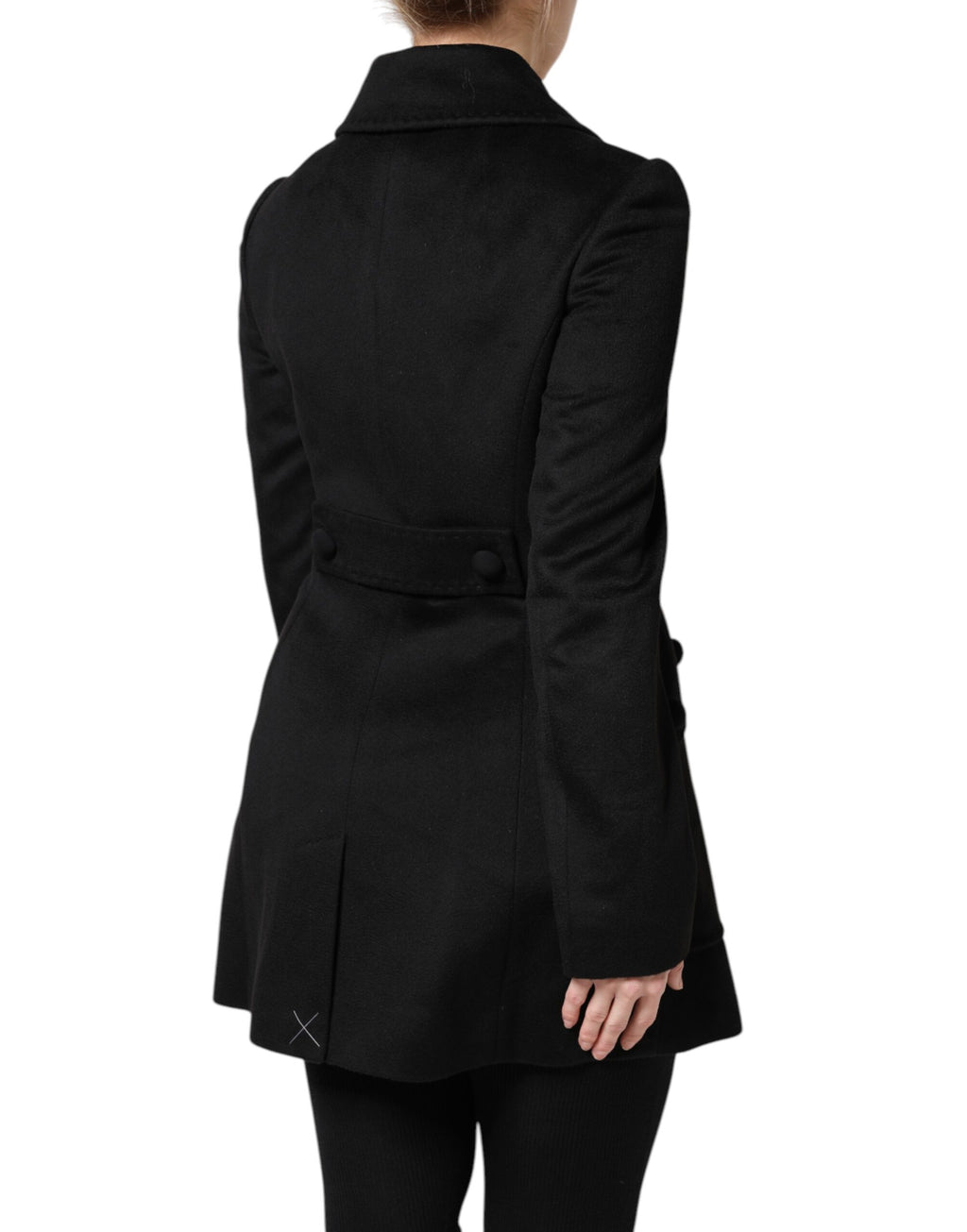 Veste de blazer Dolce & Gabbana Sartoria Italiano en laine noire