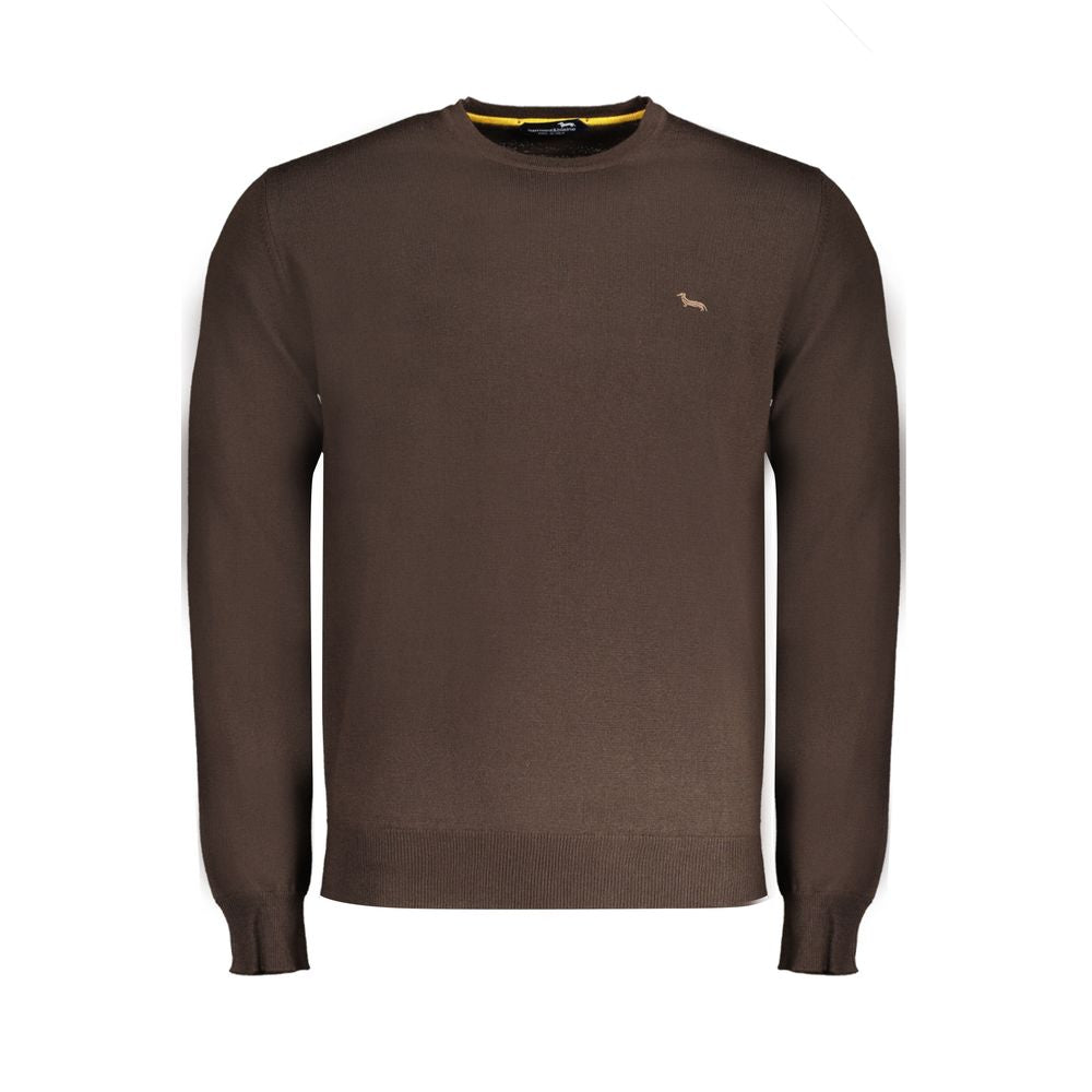 Pull en laine marron Harmont & Blaine pour homme