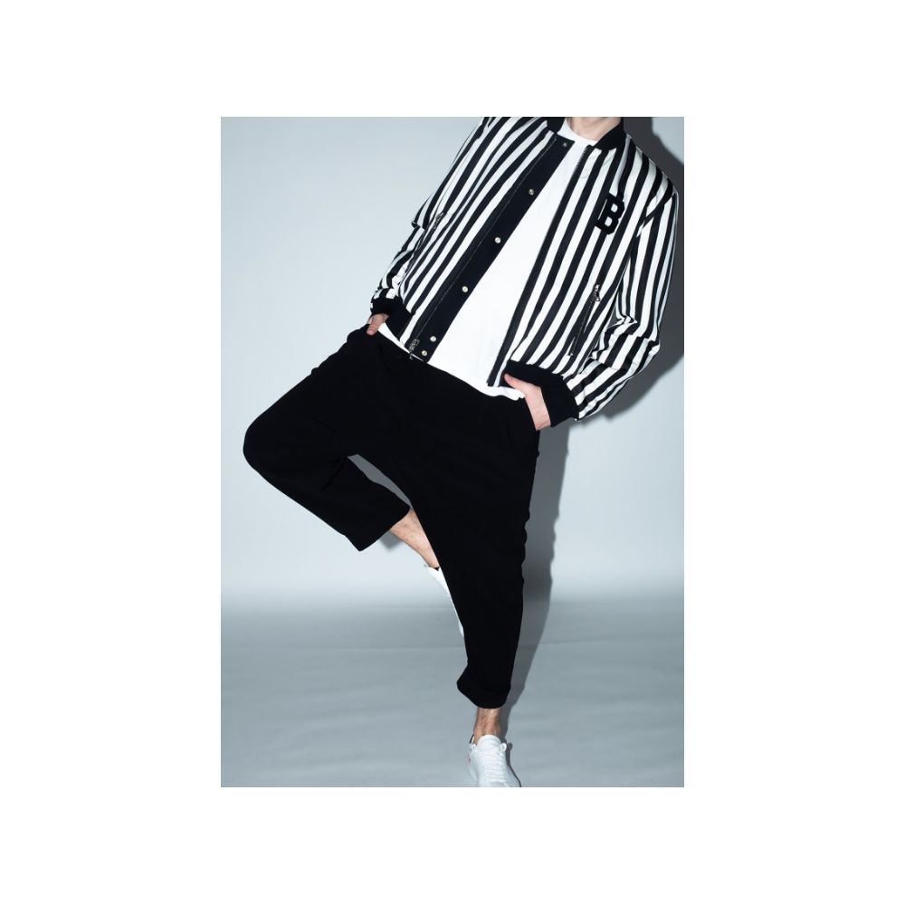Balmain Schwarze Polyamidjacke