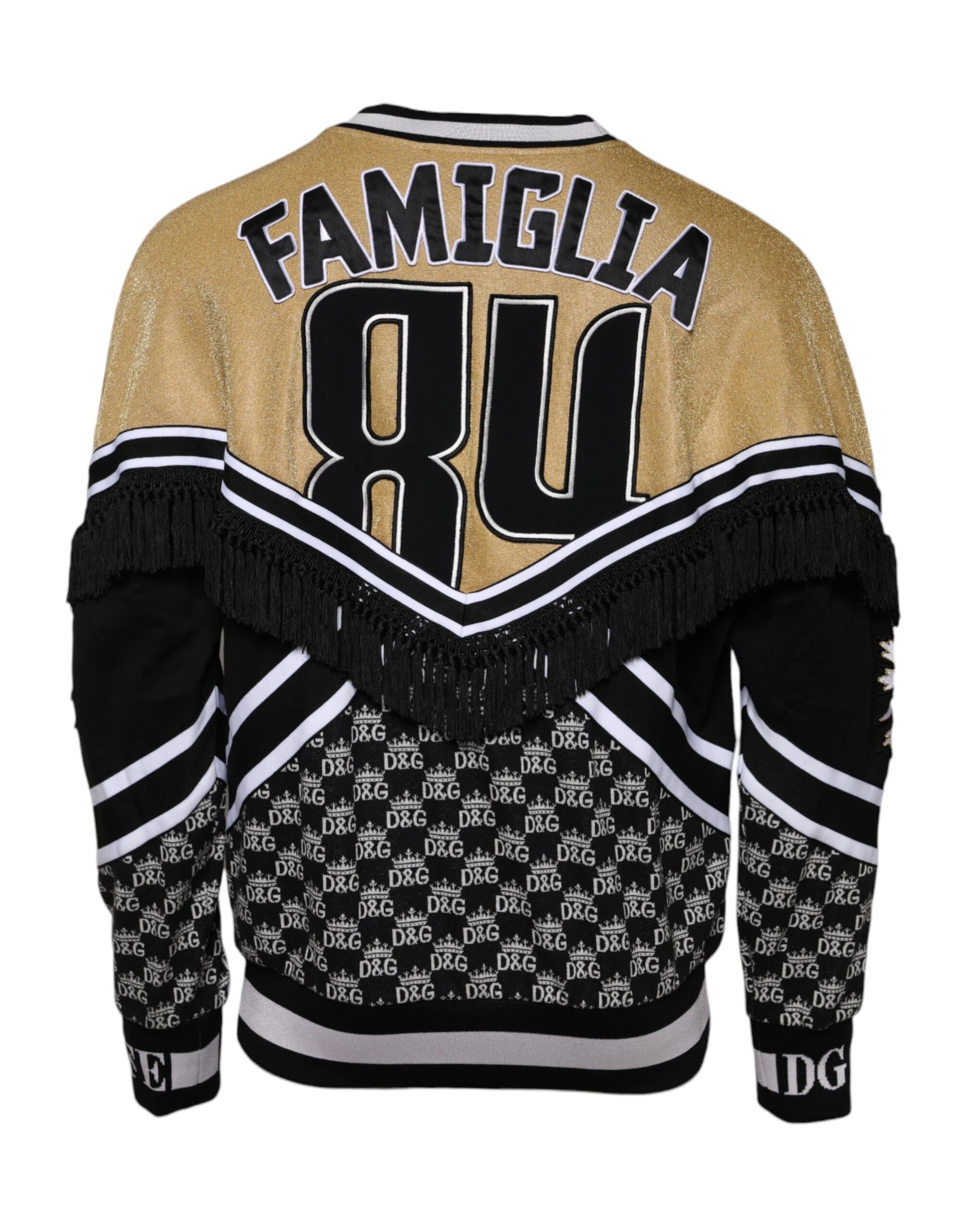 Pull Ras-du-cou Dolce & Gabbana en Coton Multicolore