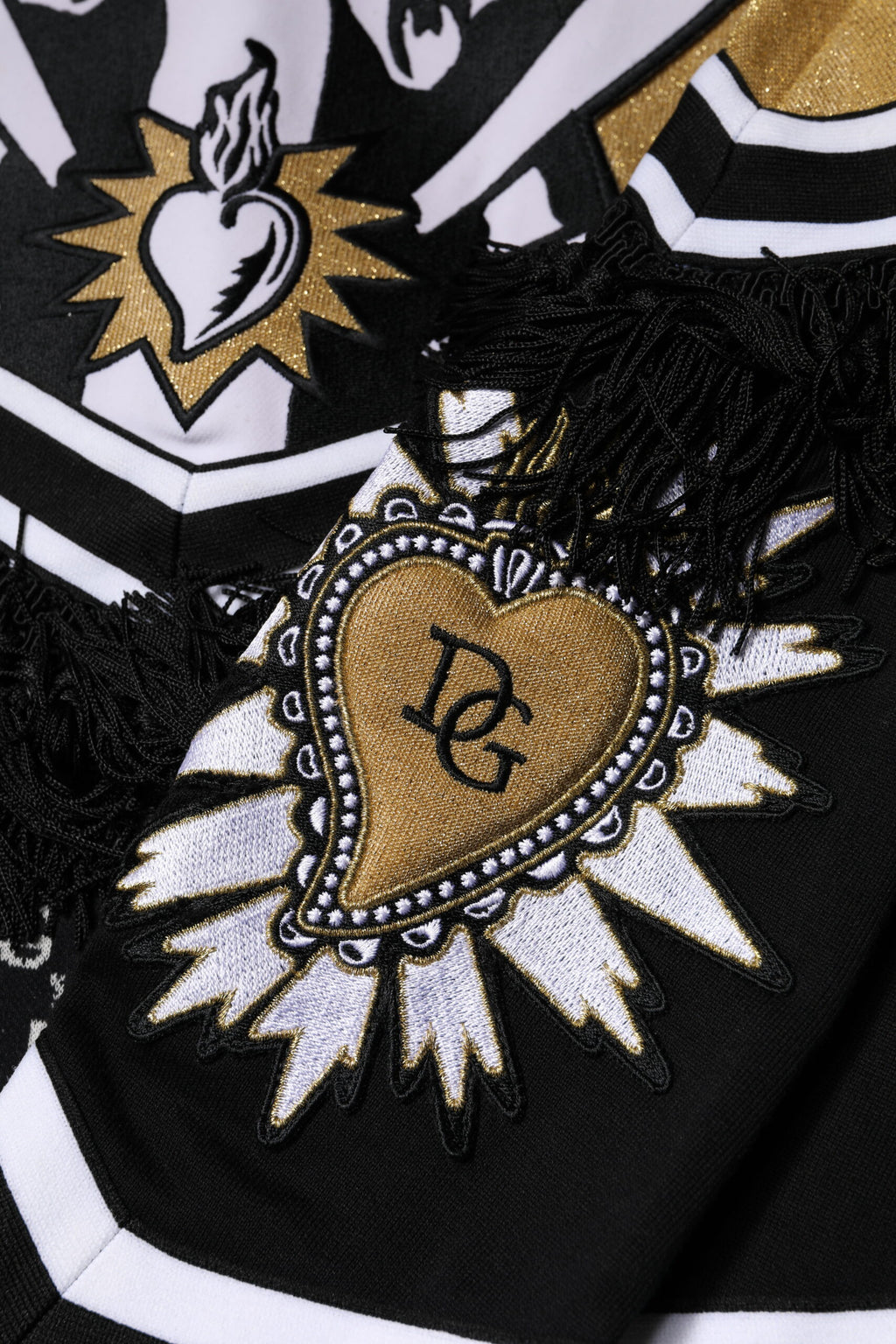 Pull Ras-du-cou Dolce & Gabbana en Coton Multicolore