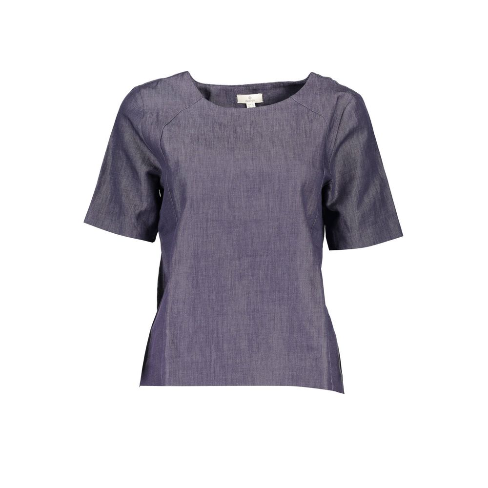 T-shirt Gant en coton bleu pour femme