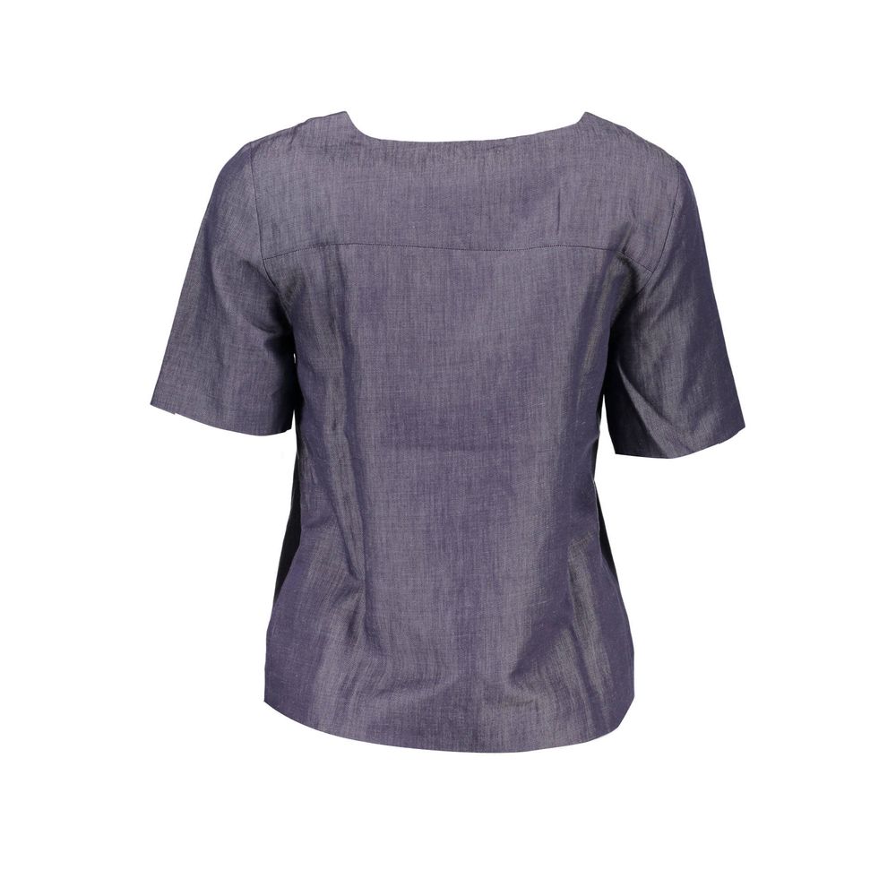 T-shirt Gant en coton bleu pour femme