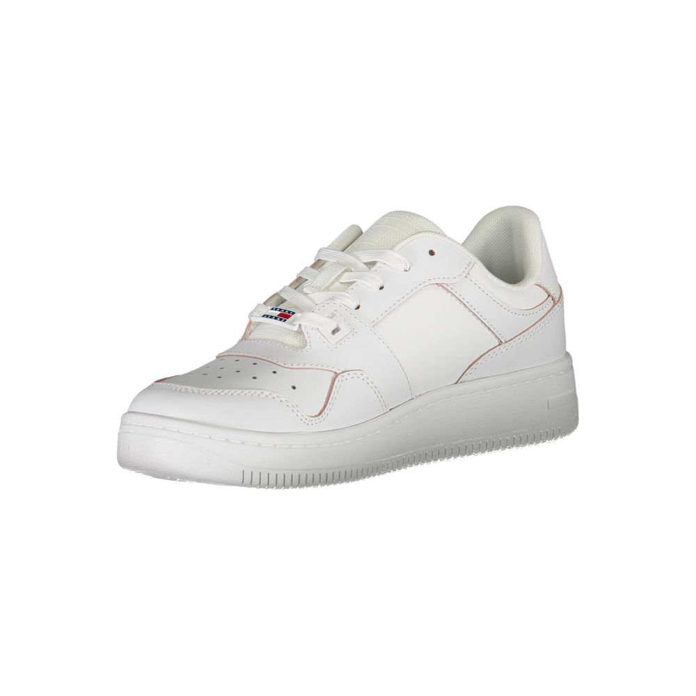 Baskets Tommy Hilfiger en cuir blanc pour femme