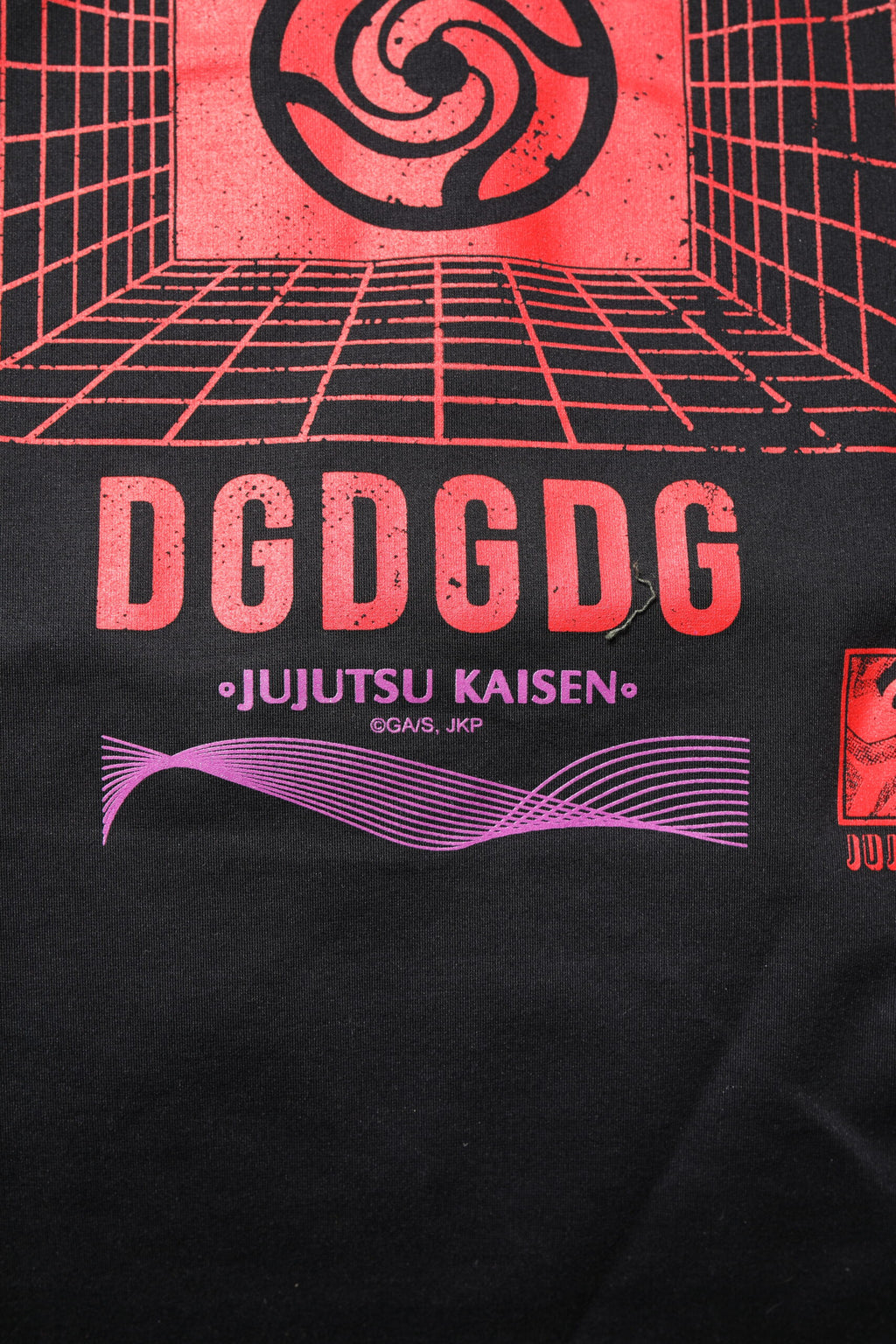T-shirt Dolce & Gabbana noir en coton à col rond et imprimé graphique
