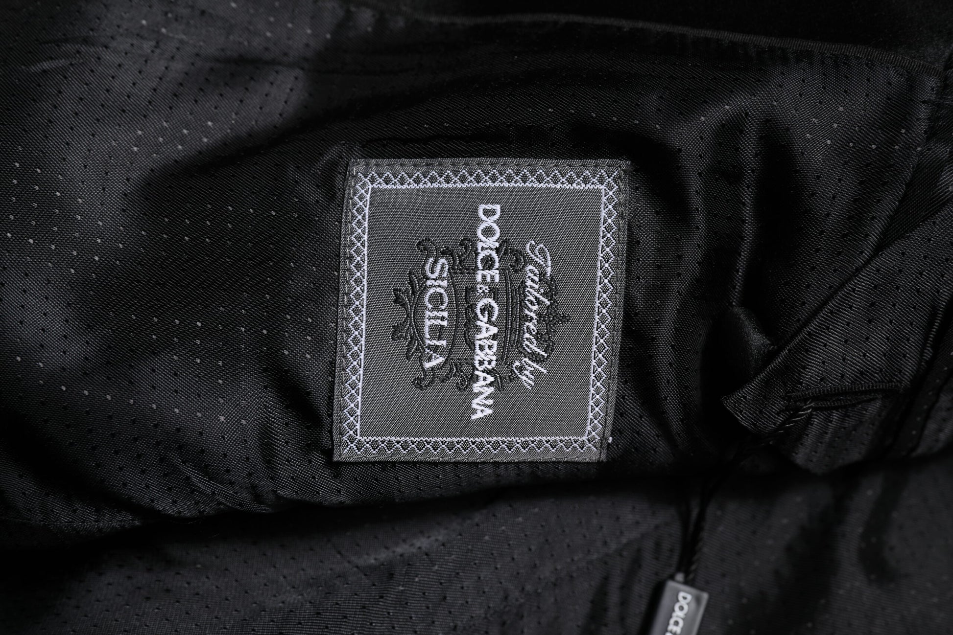 Veste Blazer Dolce & Gabbana Rouge SICILIA Ornée de Paillettes