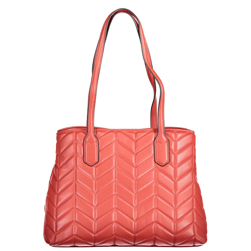 Sac à main en polyéthylène rouge Valentino