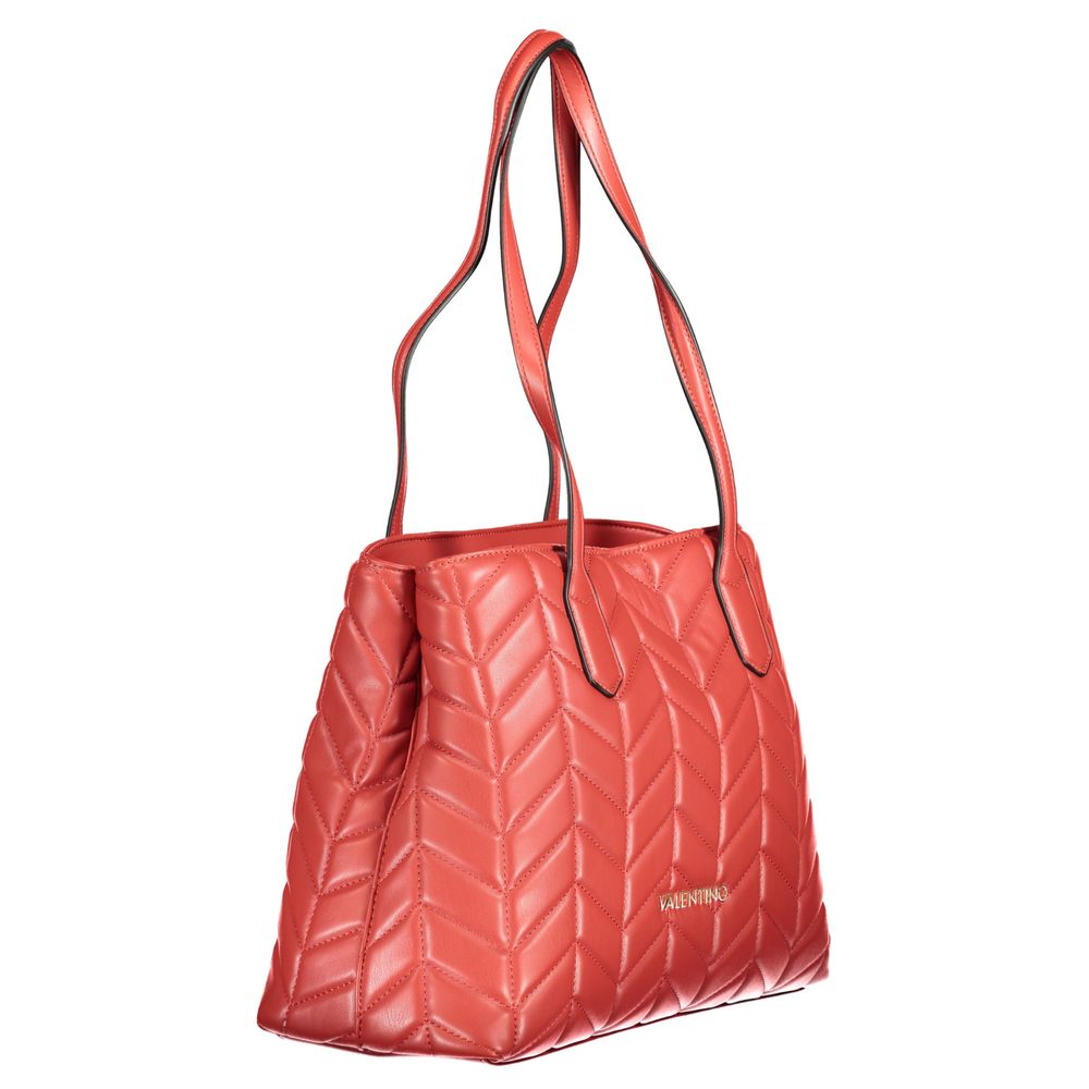 Sac à main en polyéthylène rouge Valentino
