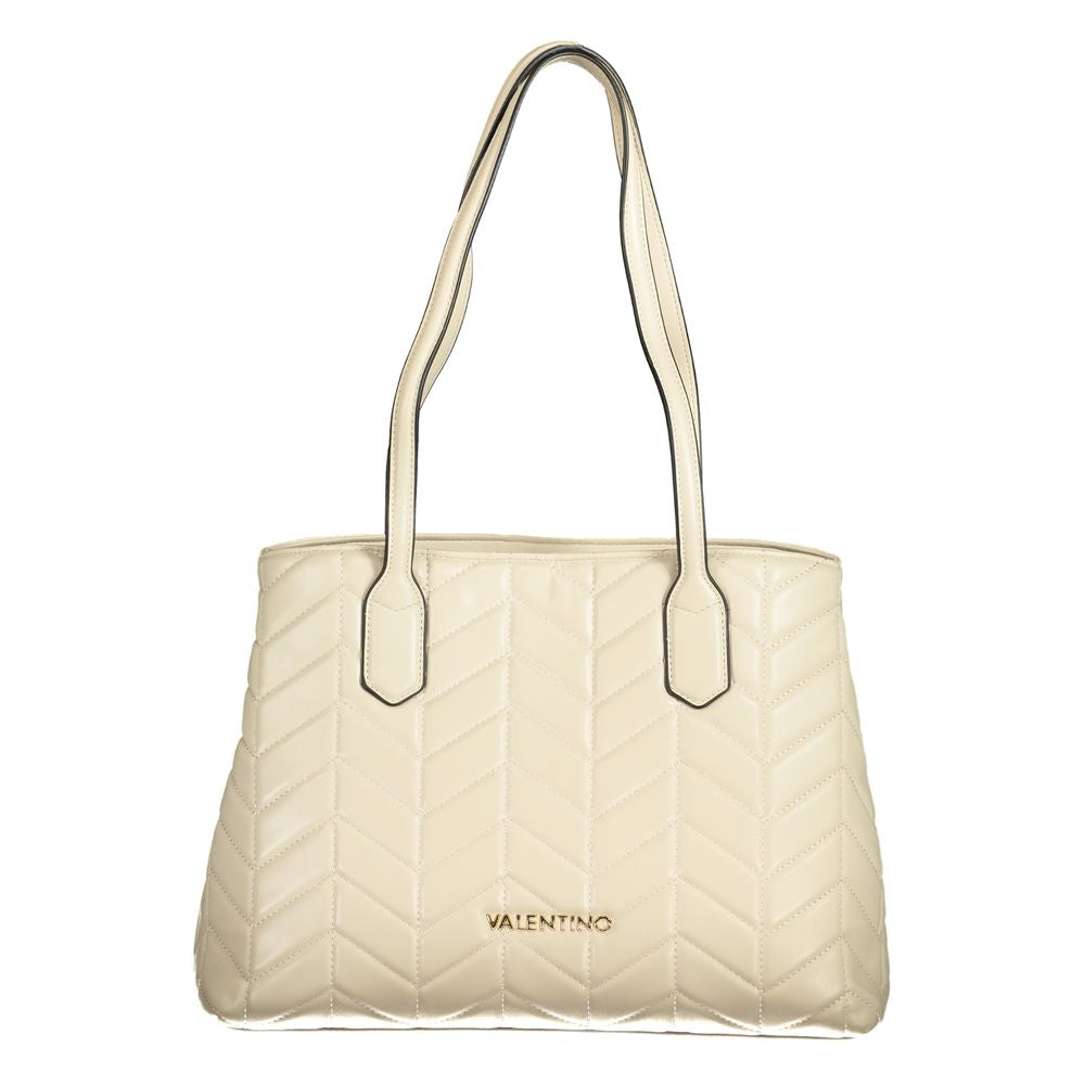 Sac à main Valentino beige en polyéthylène