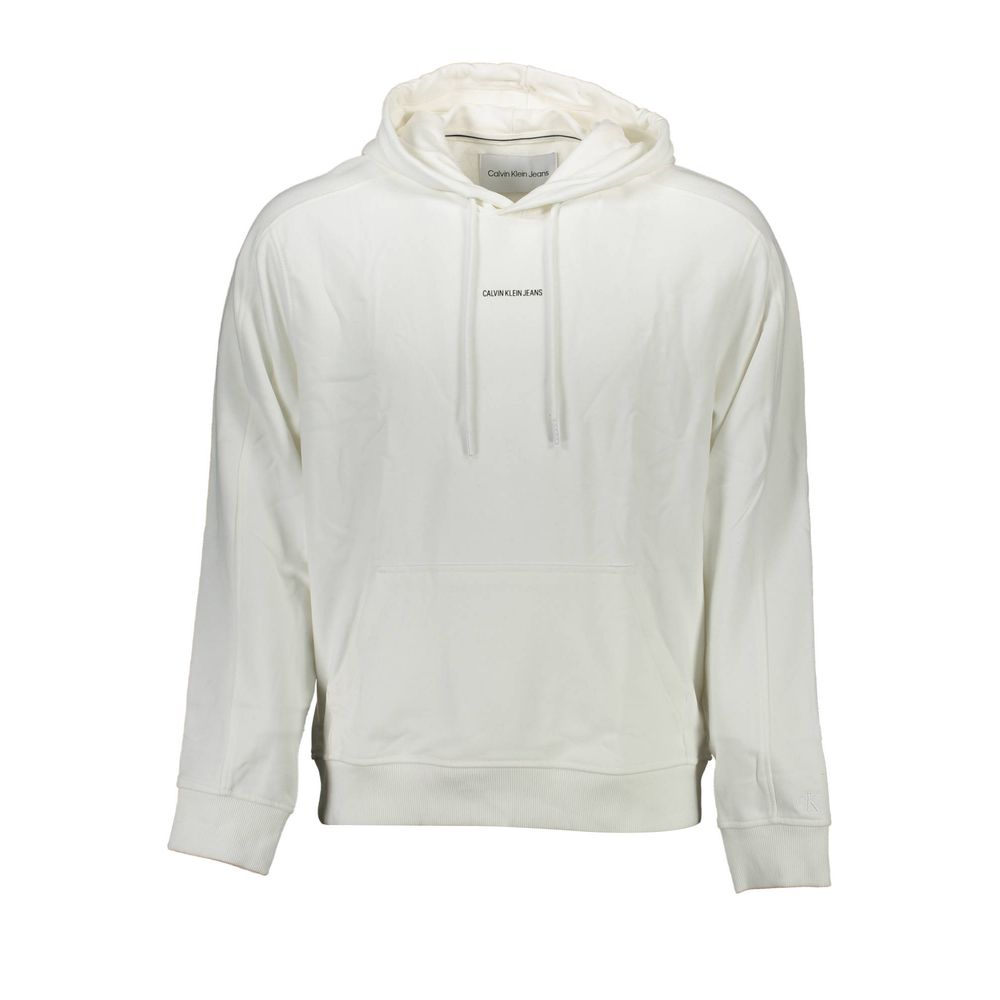 Chandail Calvin Klein en coton blanc pour homme