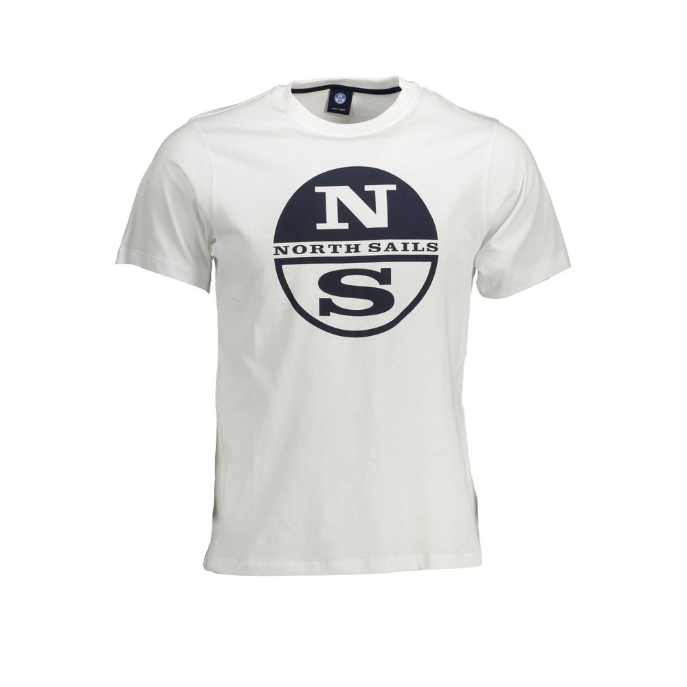 T-shirt en coton blanc North Sails pour homme