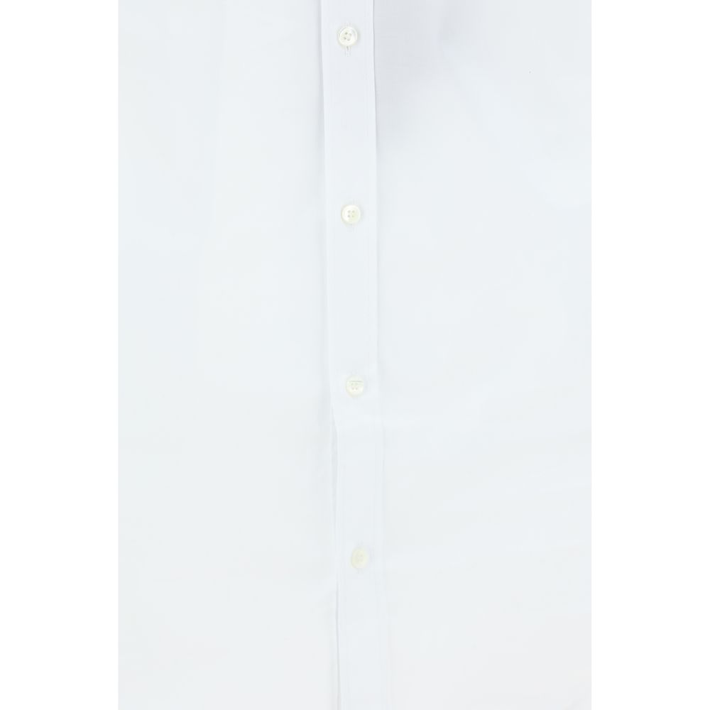 Chemise ajustée Dolce & Gabbana en élasthanne blanc