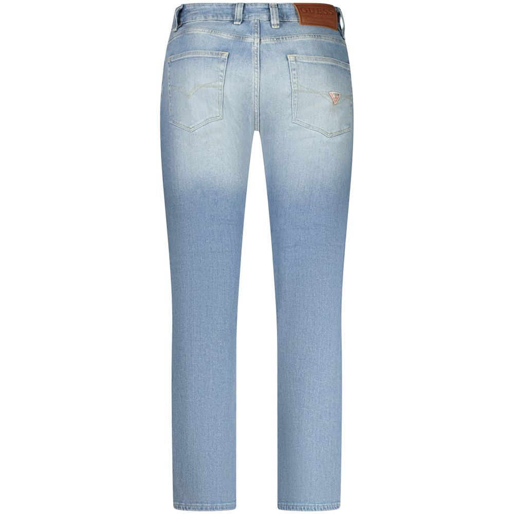 Jean skinny Guess Jeans Azzurro en coton pour femme