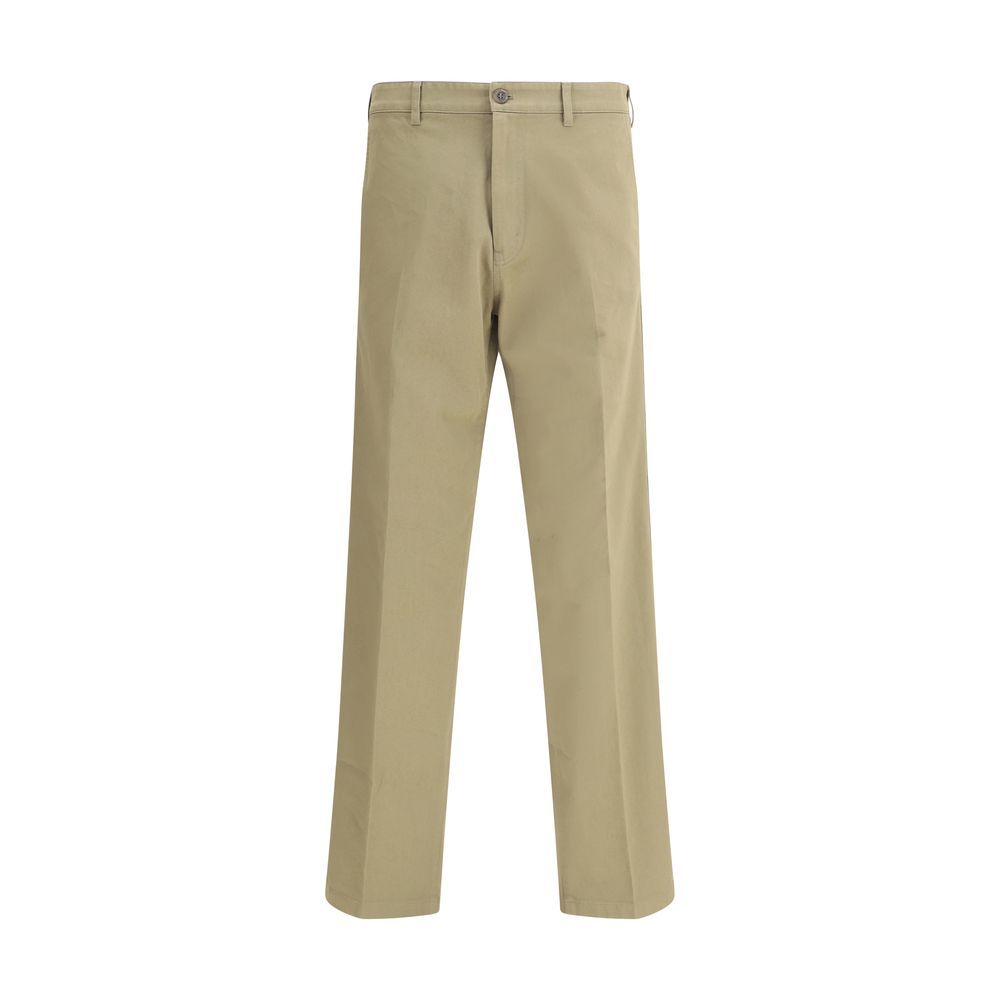 Prada Beige Cotton Chino Pants