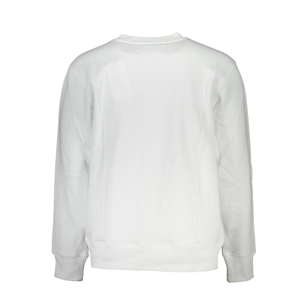 Sweat-shirt en coton blanc pour homme Calvin Klein
