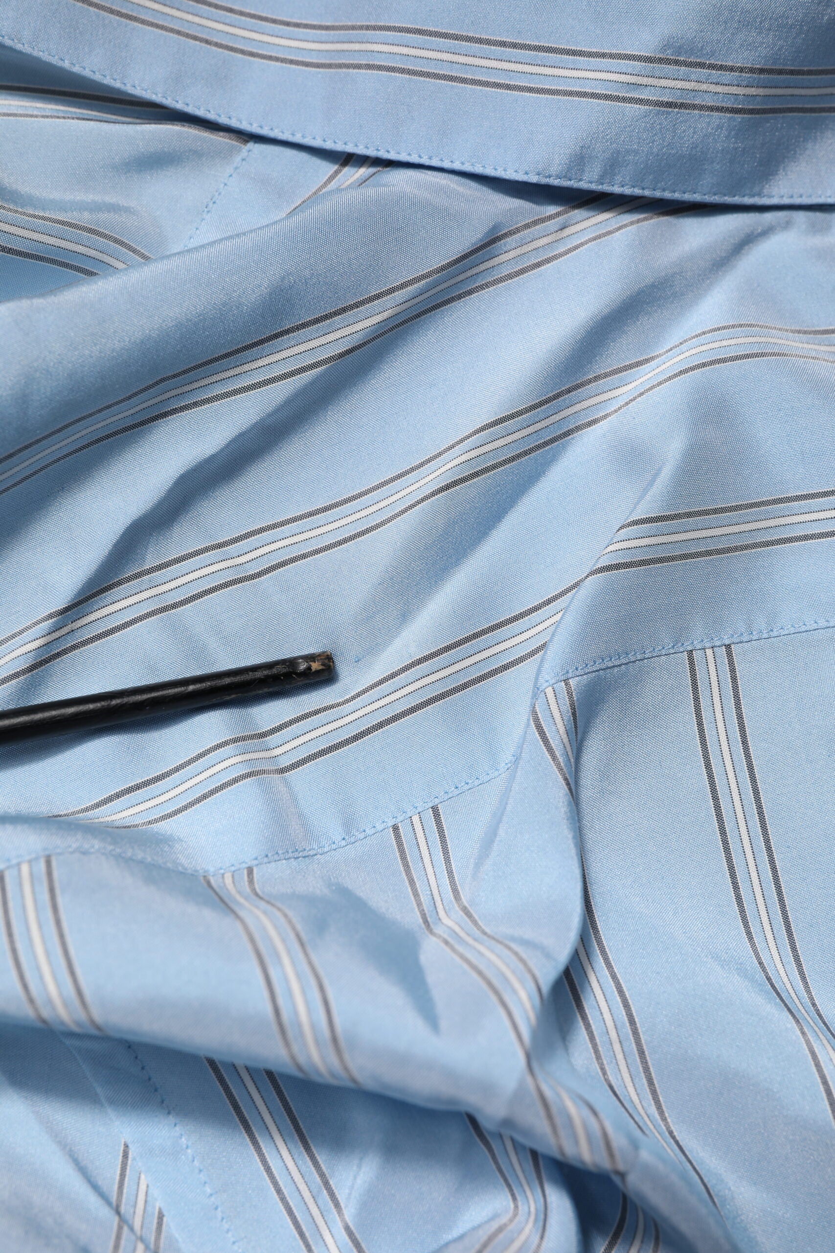 Chemise habillée rayée MARTINI Dolce & Gabbana Light Blue