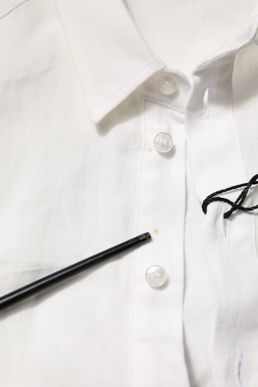 Chemise habillée Dolce & Gabbana blanche ornée d'une couronne DG