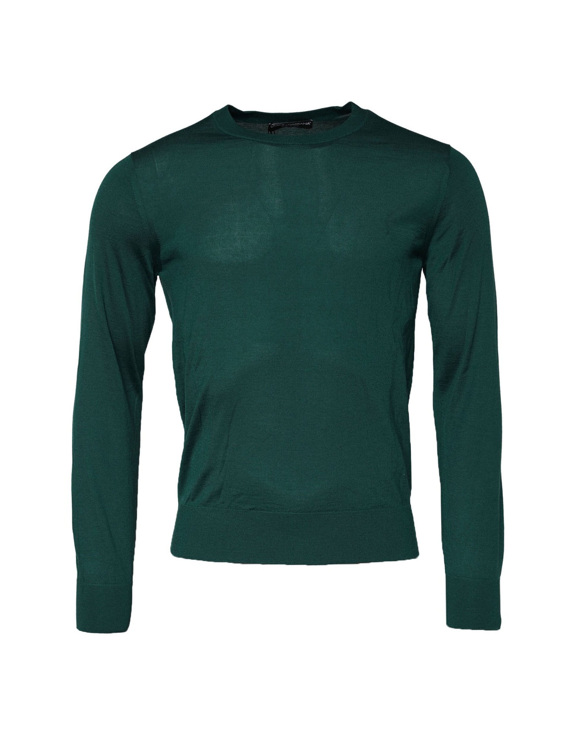 Pull Dolce & Gabbana en cachemire vert à col rond