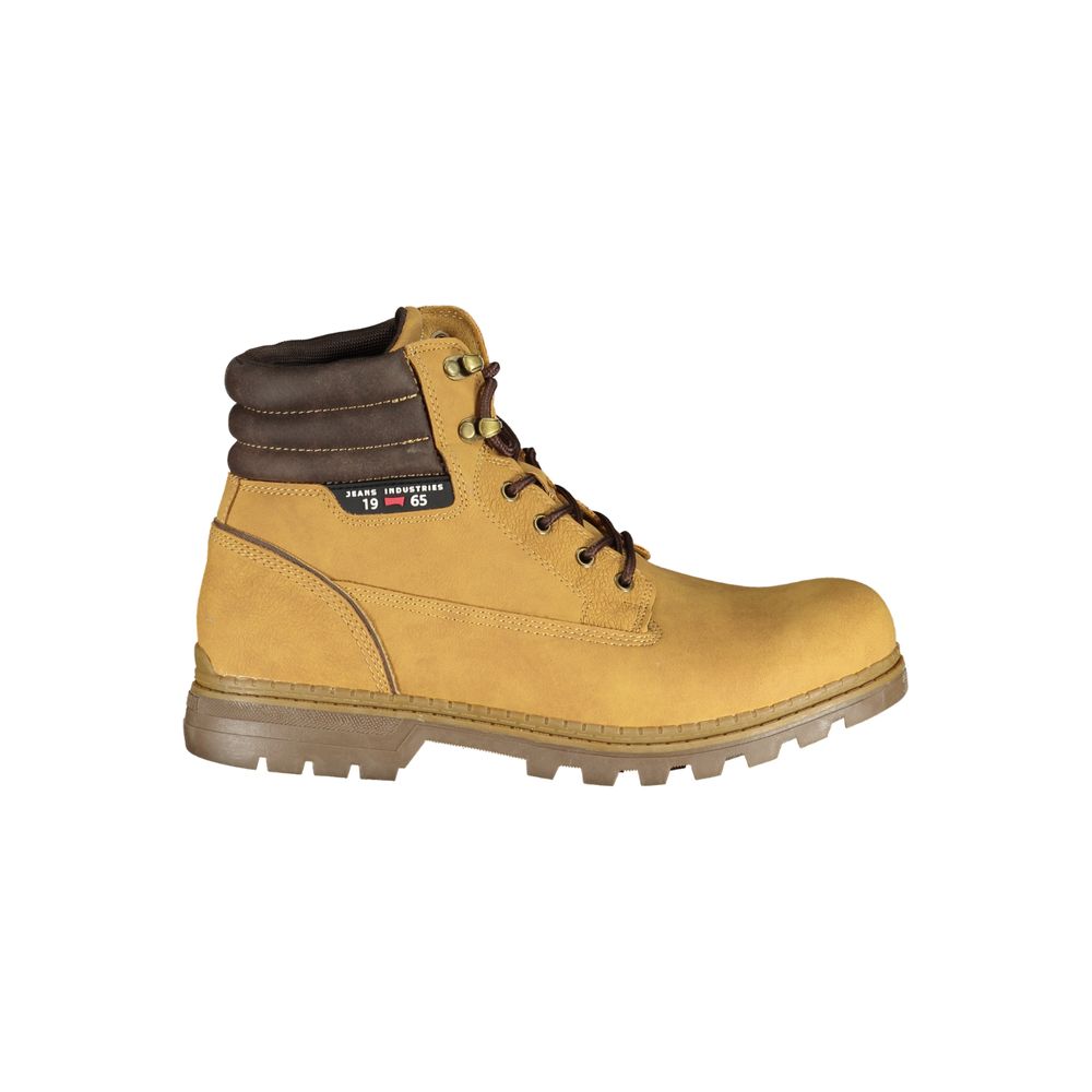 Carrera Jaune Bottes Hommes en Polyuréthane