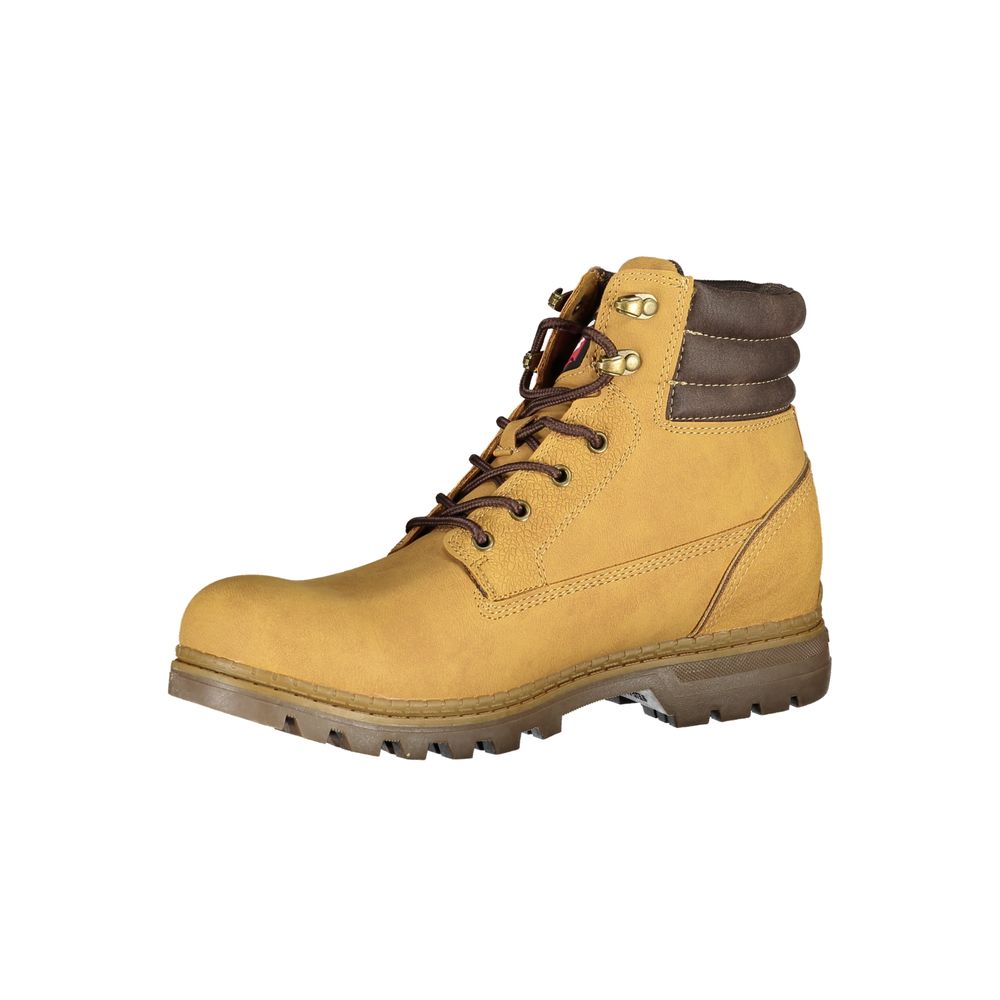 Carrera Jaune Bottes Hommes en Polyuréthane