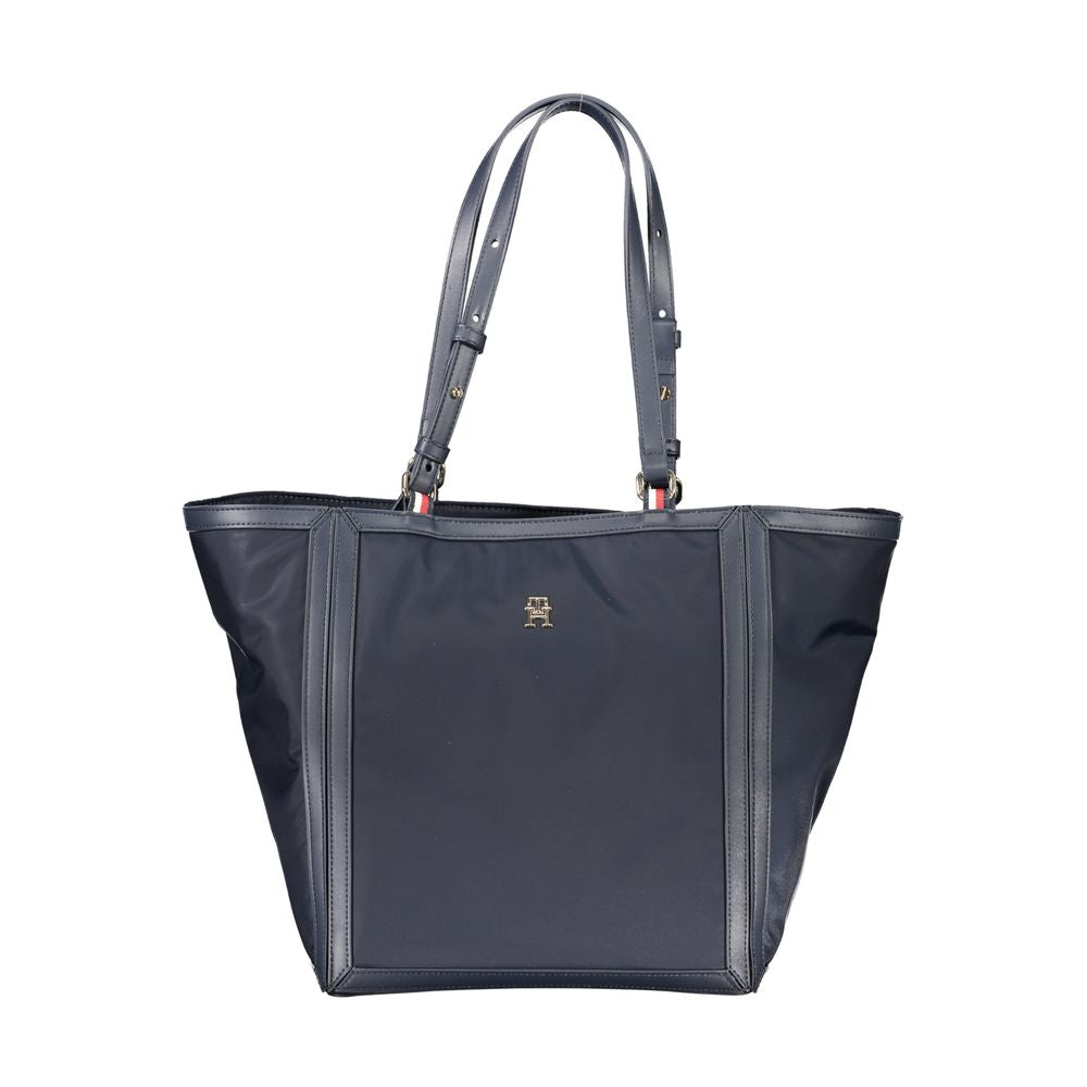 Sac à main Tommy Hilfiger en polyester bleu pour femme