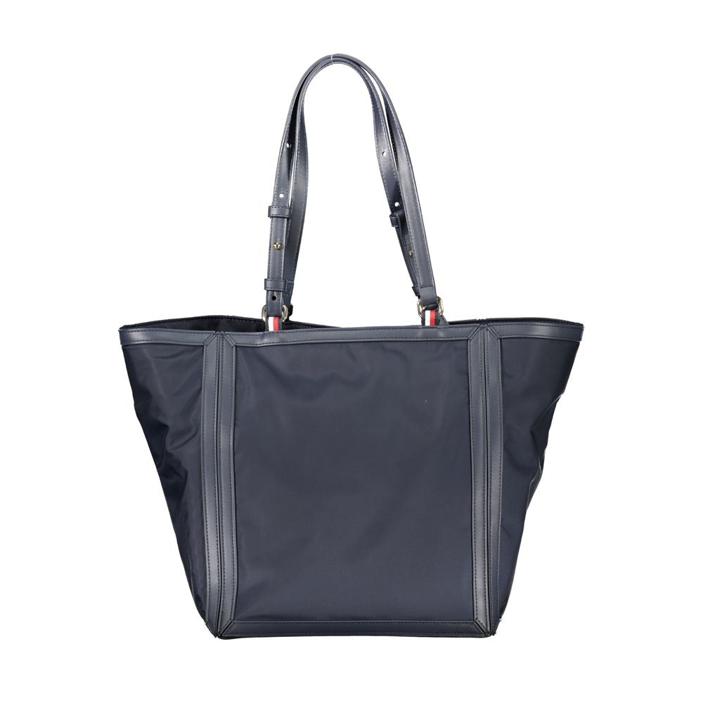 Sac à main Tommy Hilfiger en polyester bleu pour femme