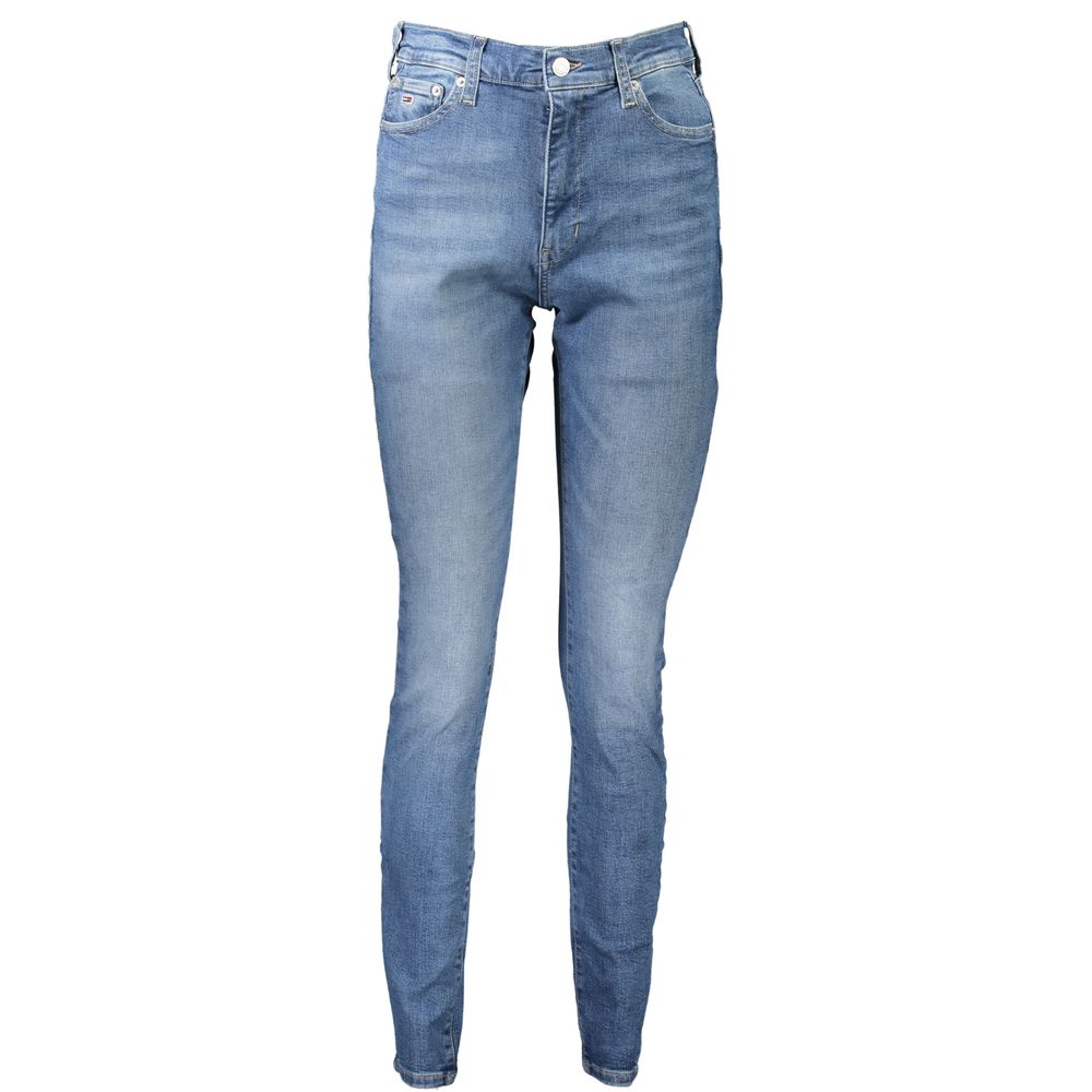 Jean Tommy Hilfiger en coton bleu pour femme