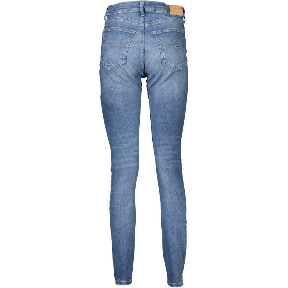 Jean Tommy Hilfiger en coton bleu pour femme
