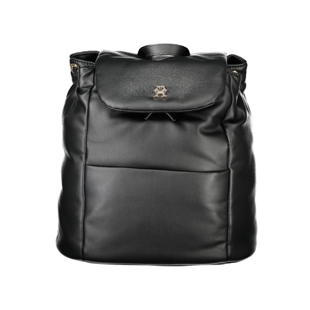 Tommy Hilfiger – Schwarzer Polyester-Rucksack für Damen