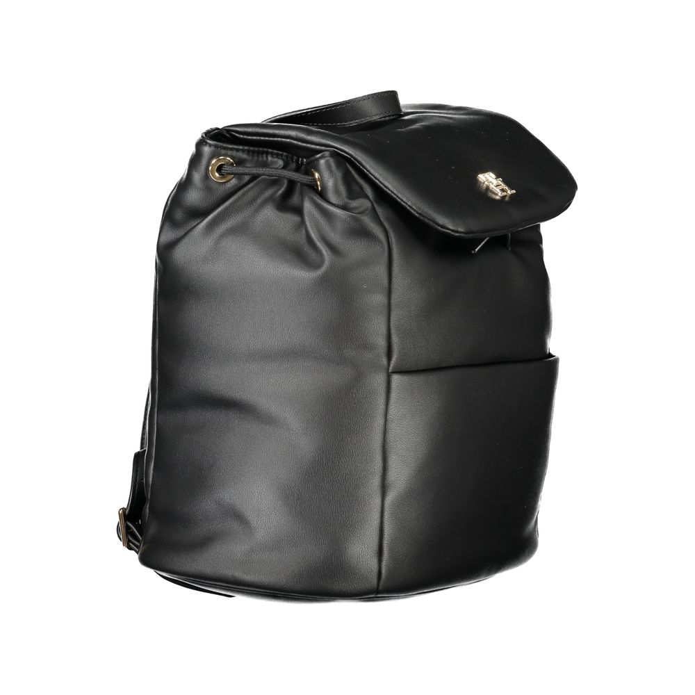 Tommy Hilfiger – Schwarzer Polyester-Rucksack für Damen