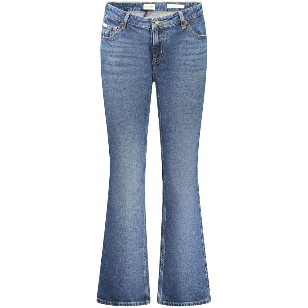 Jean en coton bleu Guess pour femme