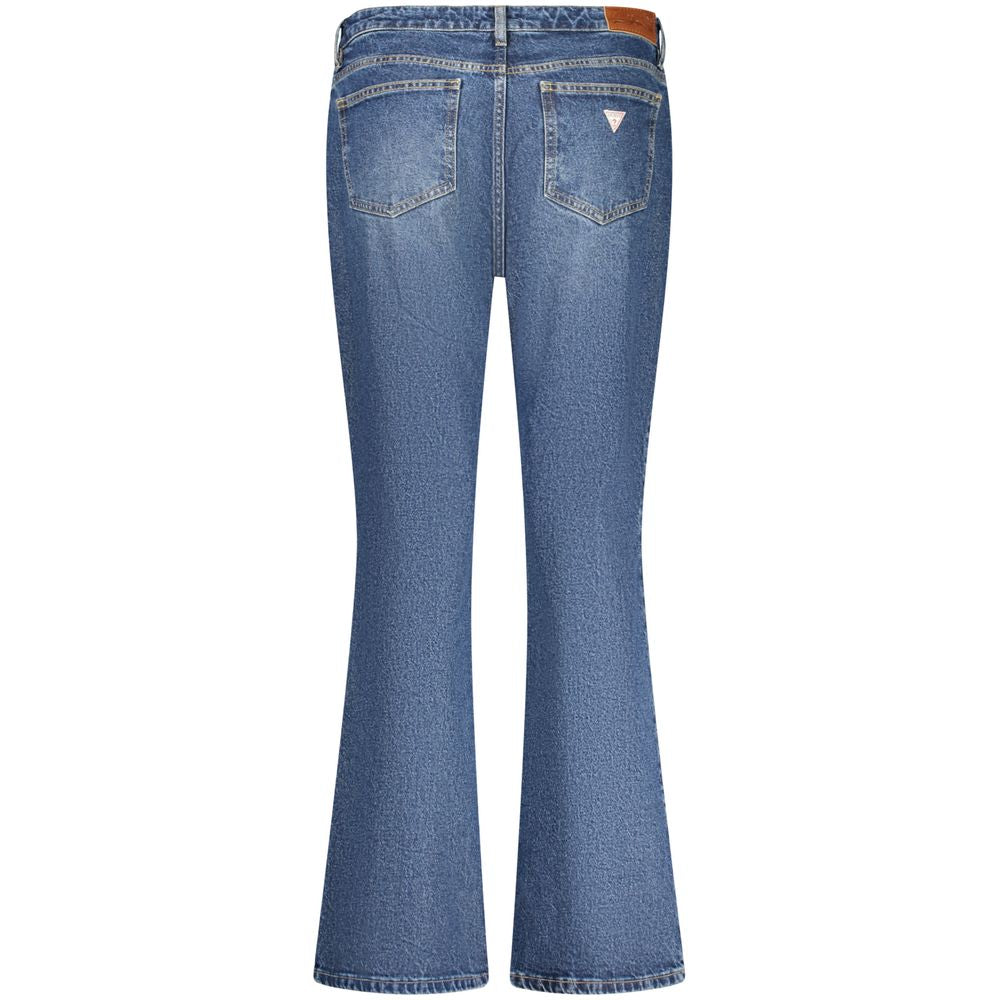 Jean en coton bleu Guess pour femme