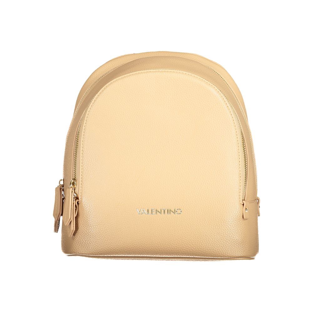 Mario Valentino – Beigefarbener Polyethylen-Rucksack