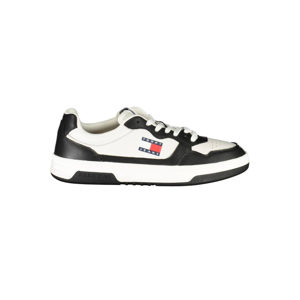 Baskets Tommy Hilfiger noires en polyuréthane pour homme