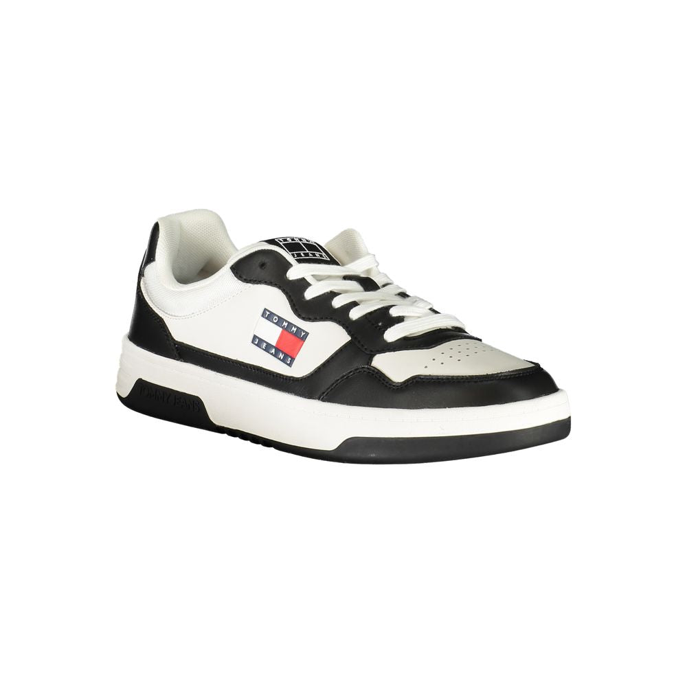 Baskets Tommy Hilfiger noires en polyuréthane pour homme