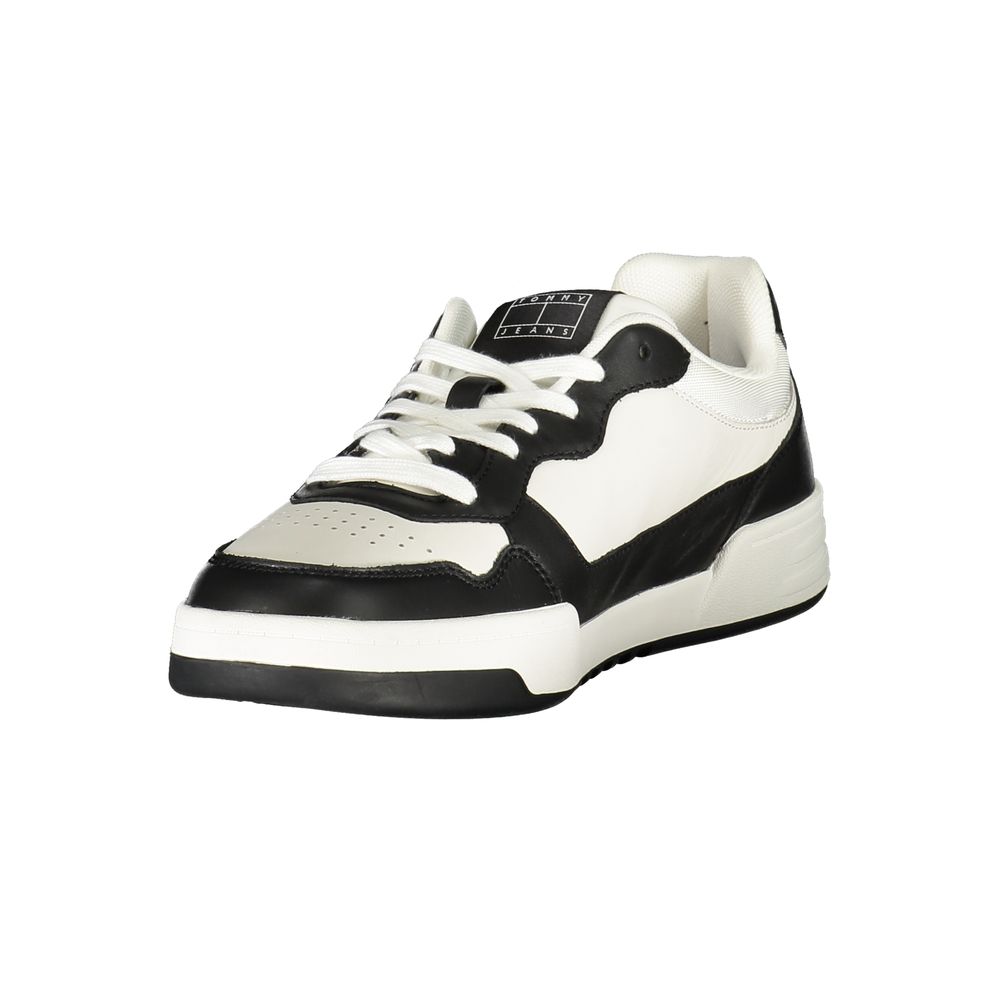 Baskets Tommy Hilfiger noires en polyuréthane pour homme