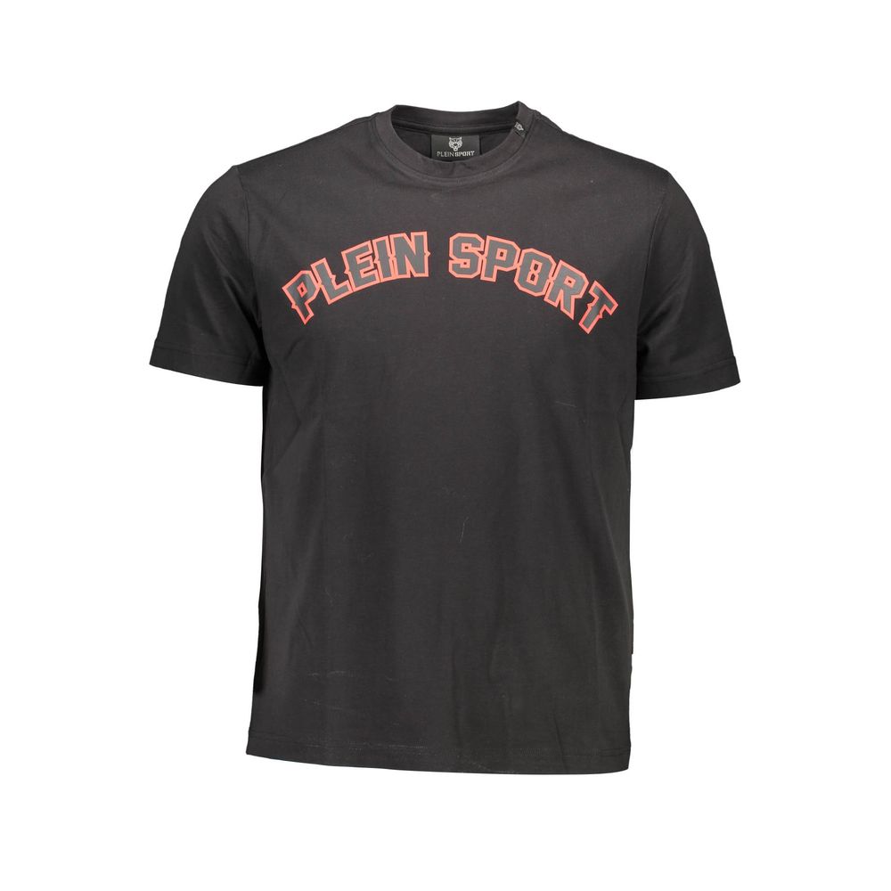T-shirt Plein Sport Nero en coton pour homme