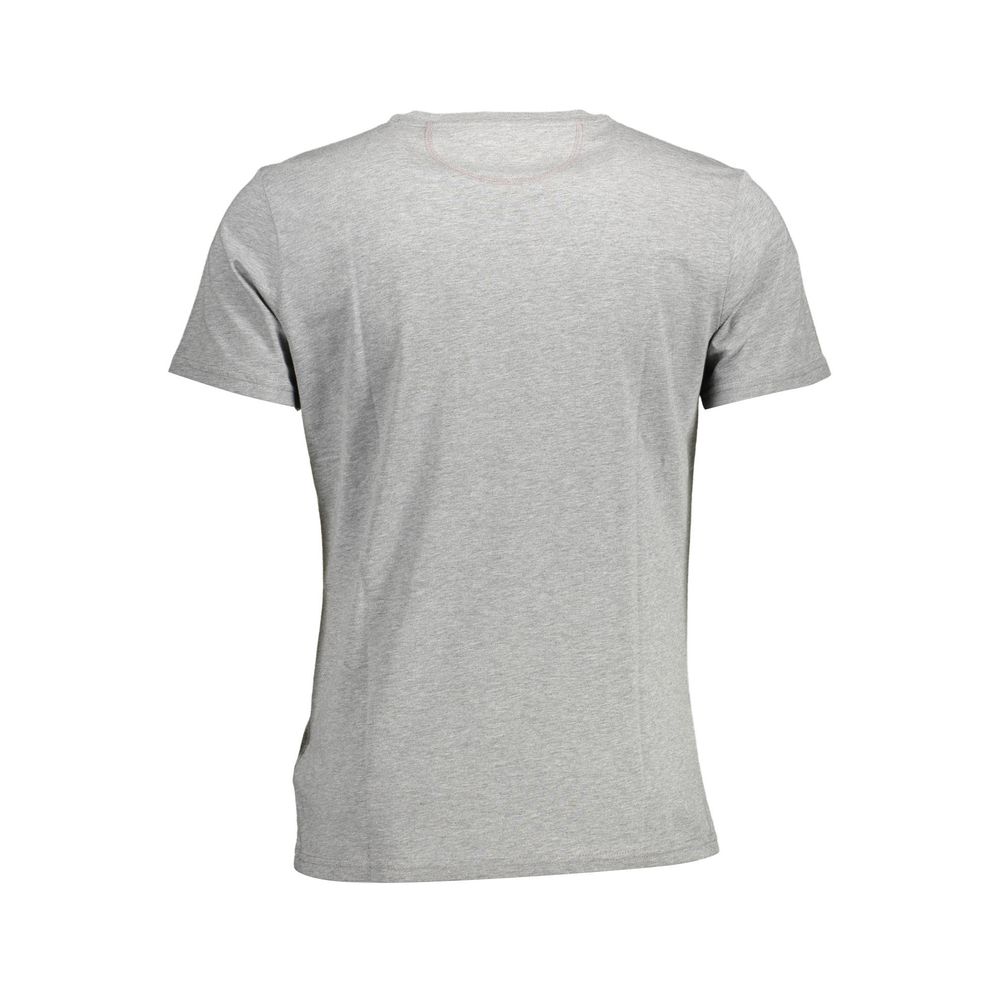 T-shirt en Coton Grigio pour Homme La Martina