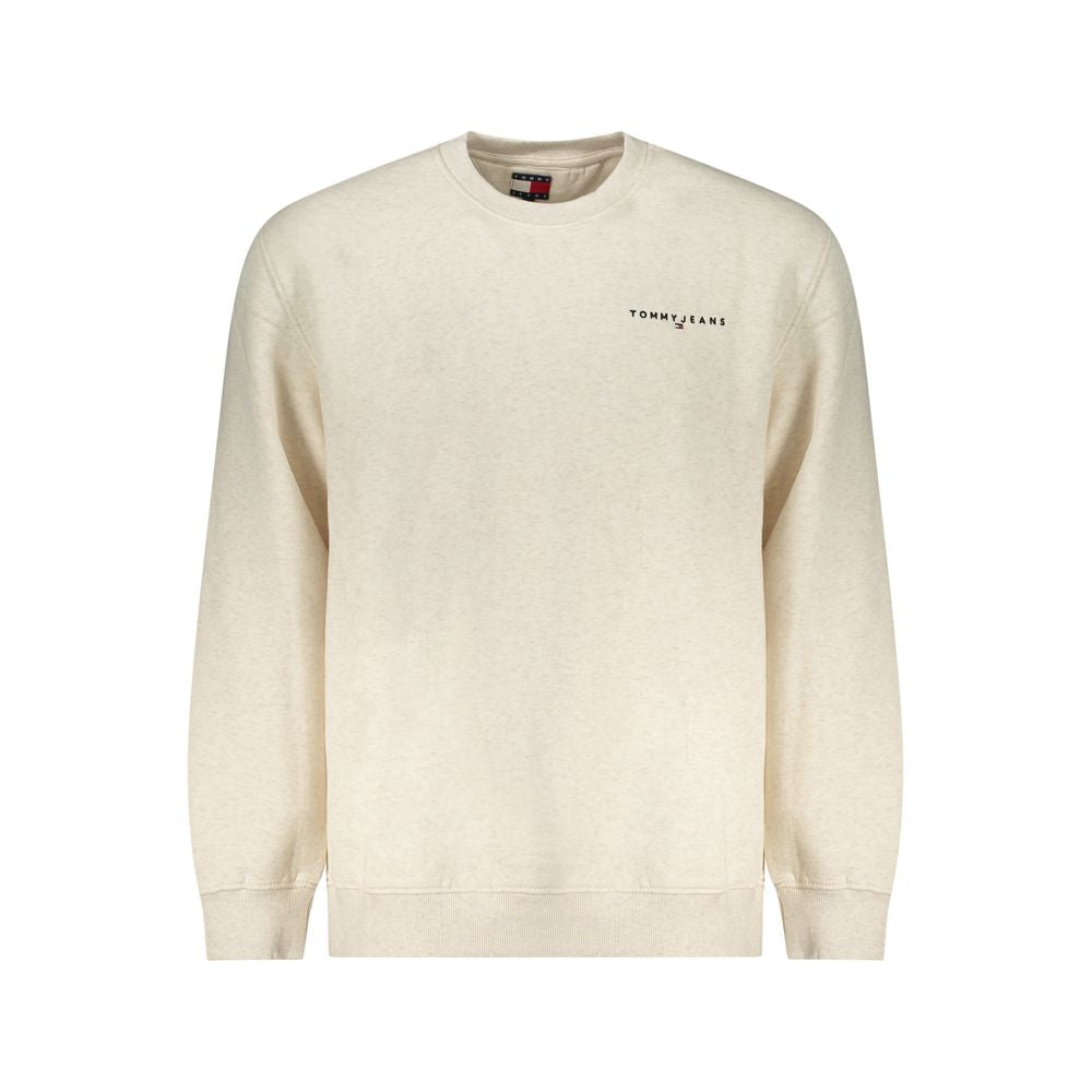 Sweat-shirt Tommy Hilfiger en coton beige pour homme