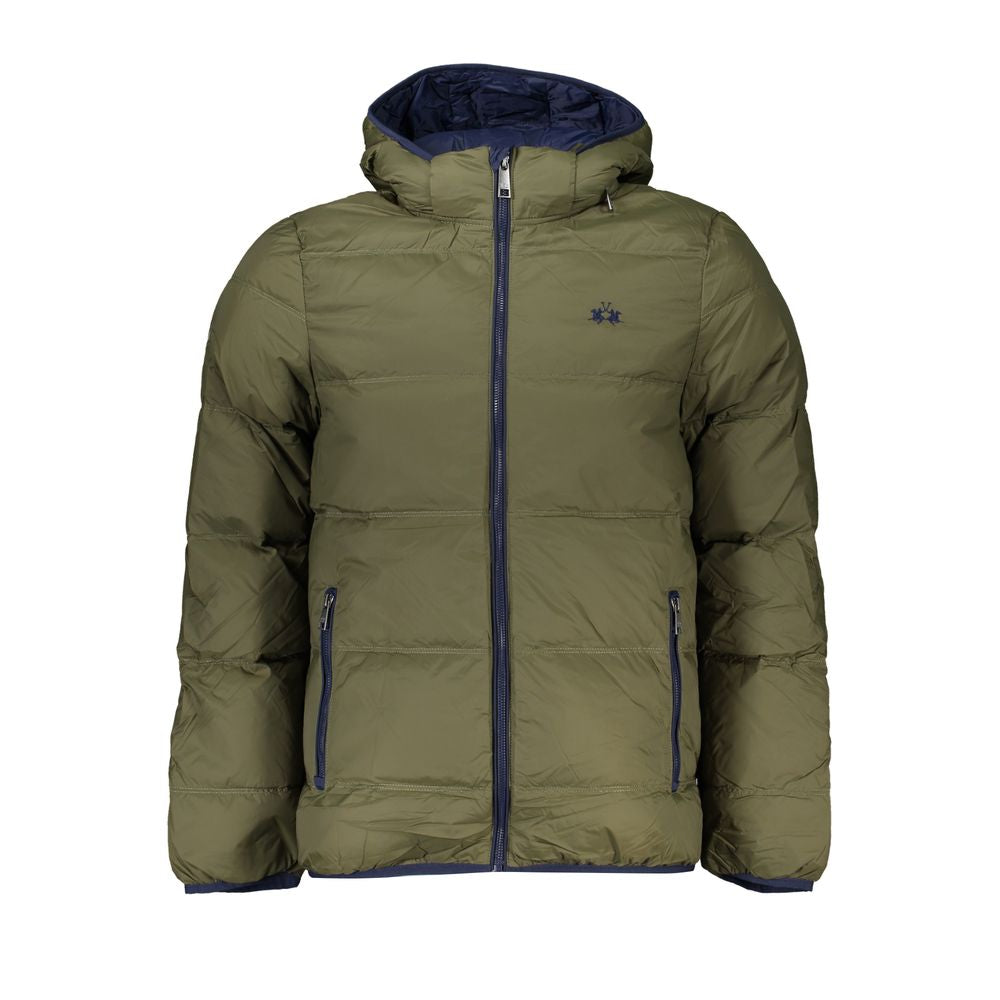 Veste La Martina pour homme en polyamide vert