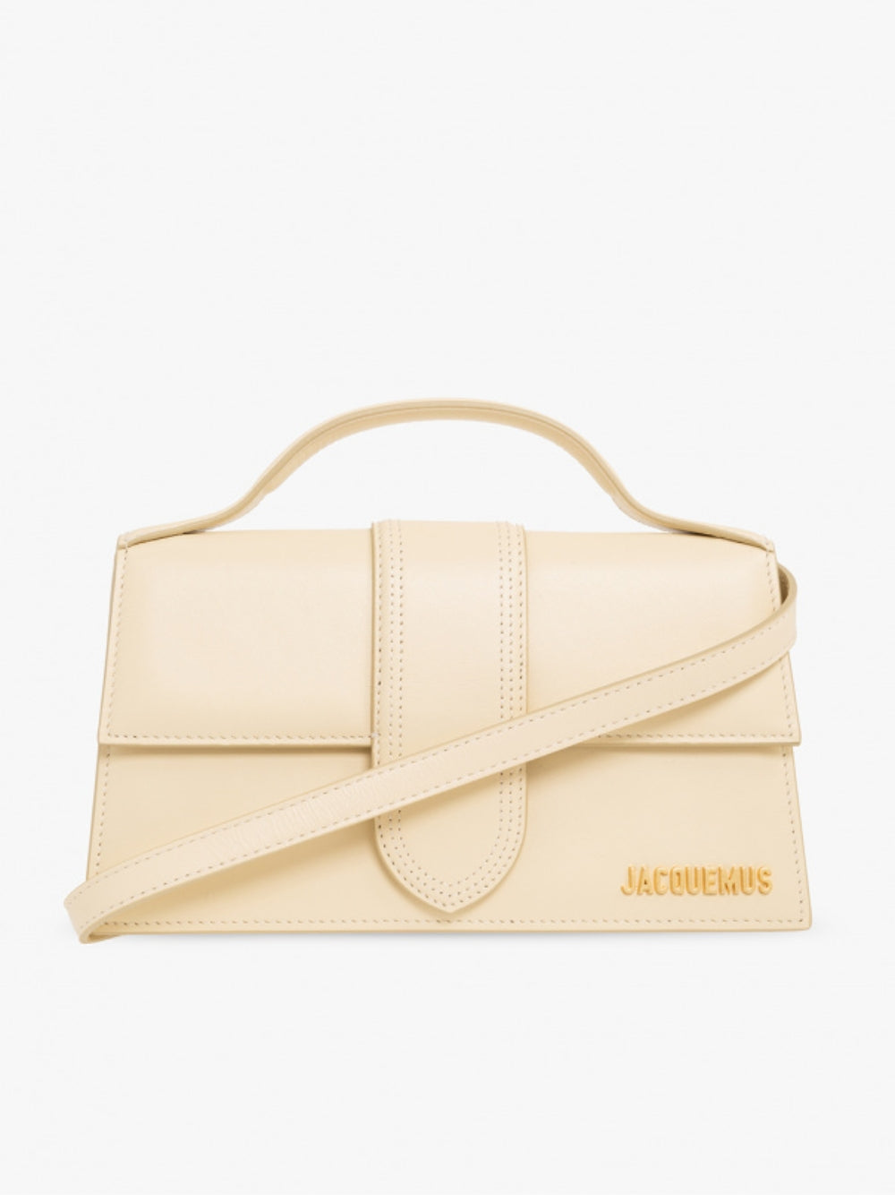 Jacquemus Le Grand Bambino Beigefarbene Tasche