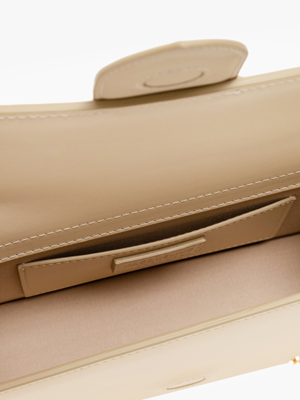 Jacquemus Le Grand Bambino Beigefarbene Tasche