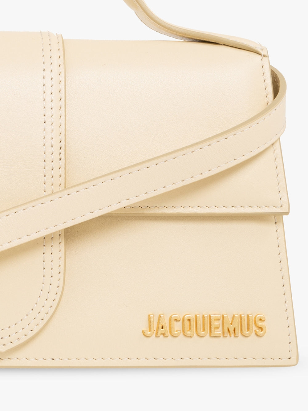 Jacquemus Le Grand Bambino Beigefarbene Tasche