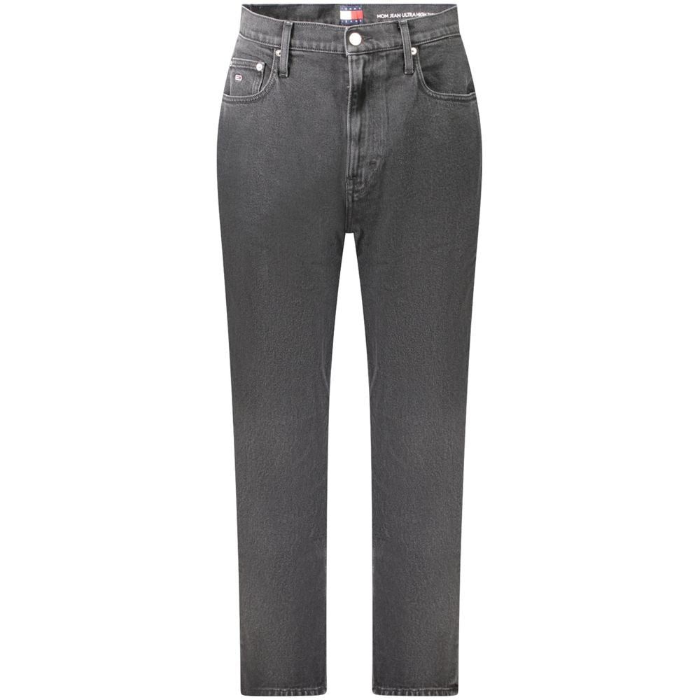 Jean en coton noir Tommy Hilfiger pour femme