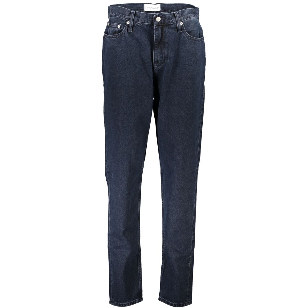 Jean femme en coton bleu Calvin Klein