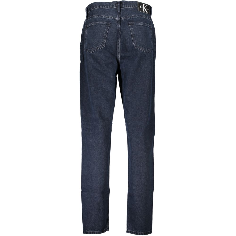 Jean femme en coton bleu Calvin Klein